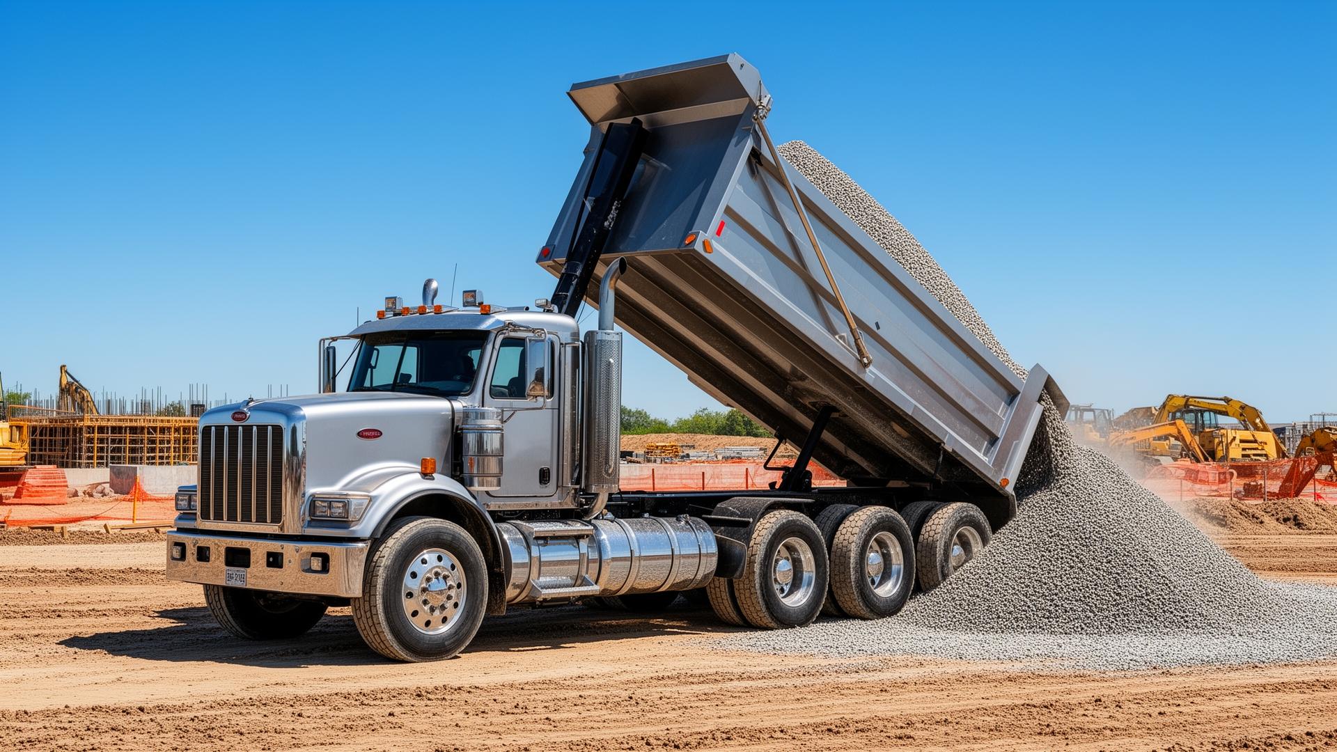 Big Easy Dirt delivery truck