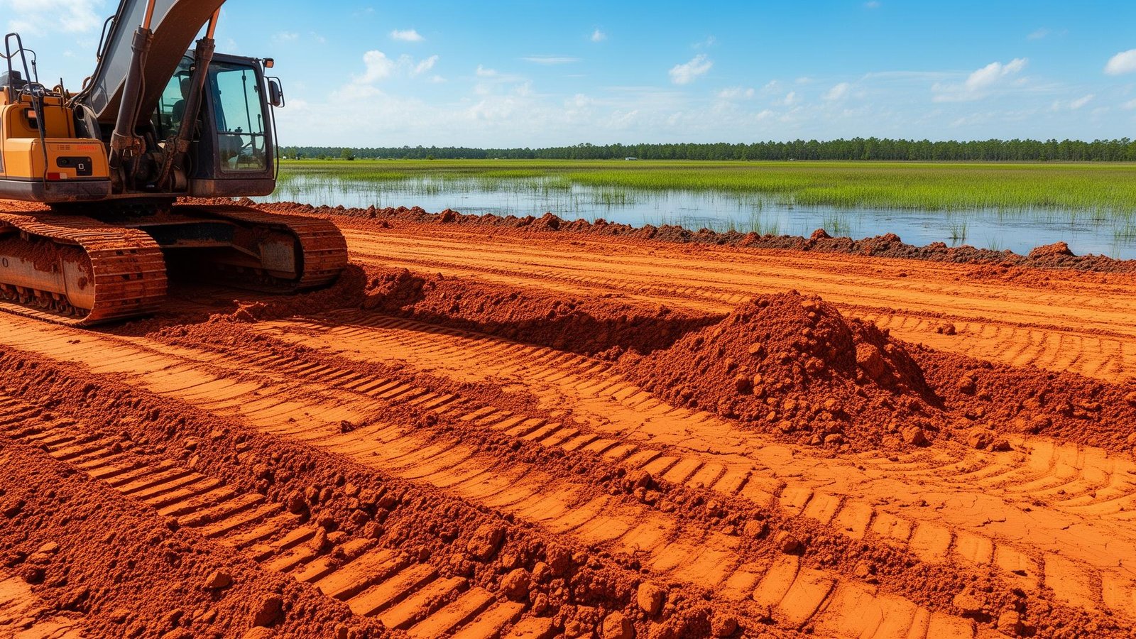 Clay Dirt in use on a New Orleans project