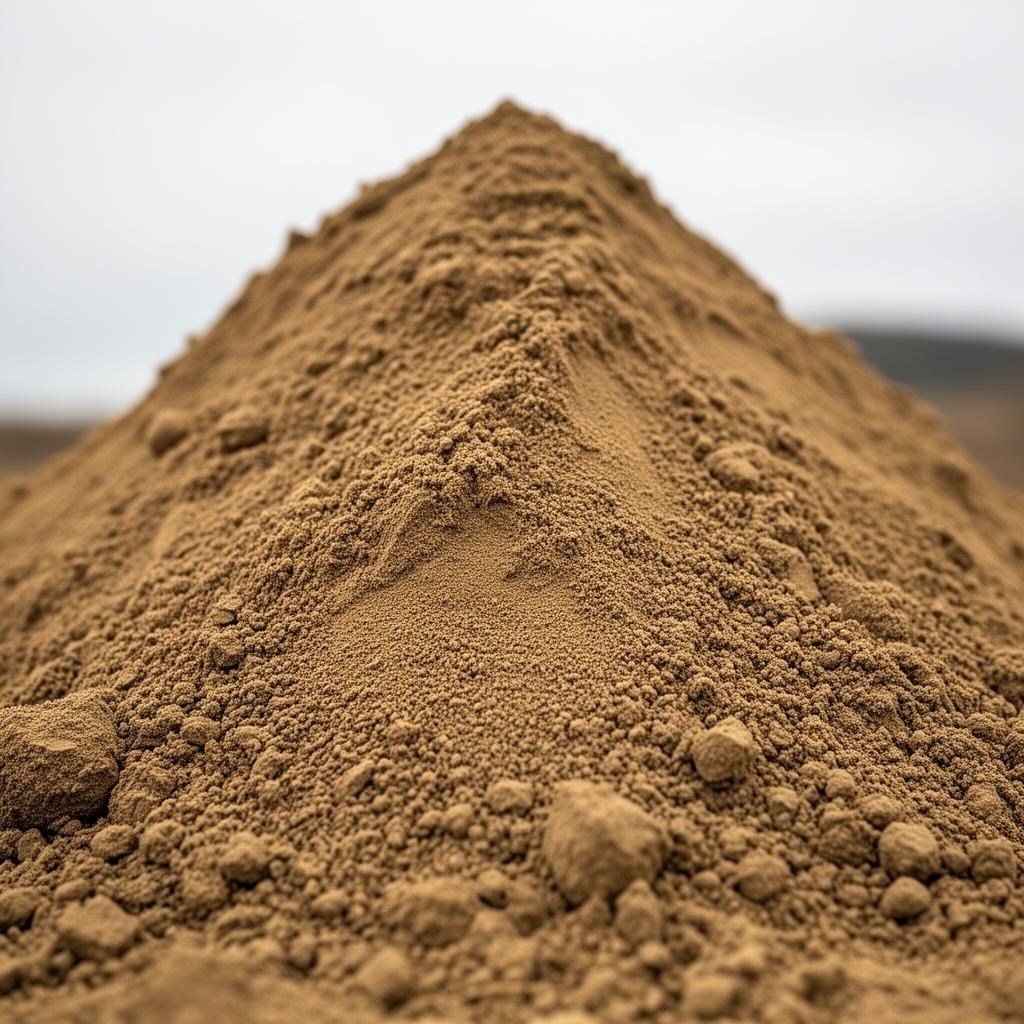 Dirt bulk material supplied by NOLA Sand and Gravel