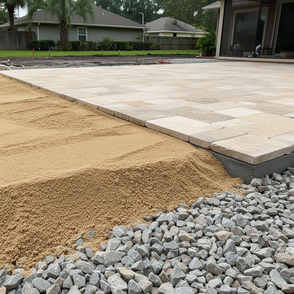 Fill Sand in use on a New Orleans project
