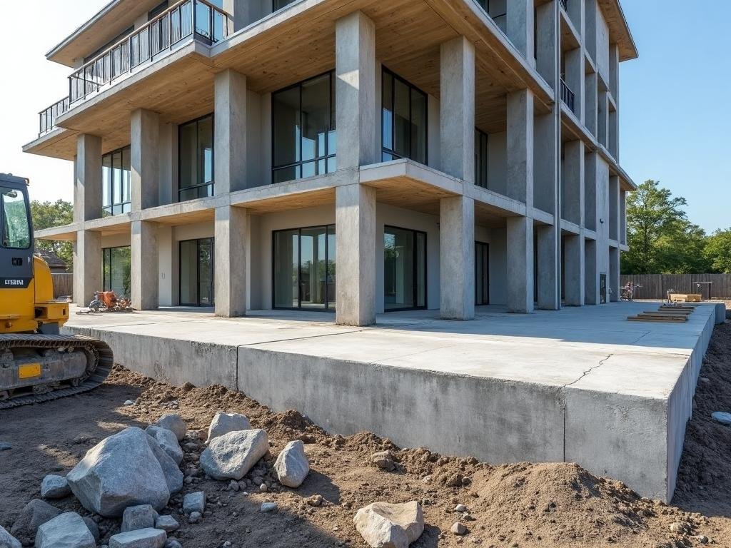 #4 Limestone in use on a New Orleans project
