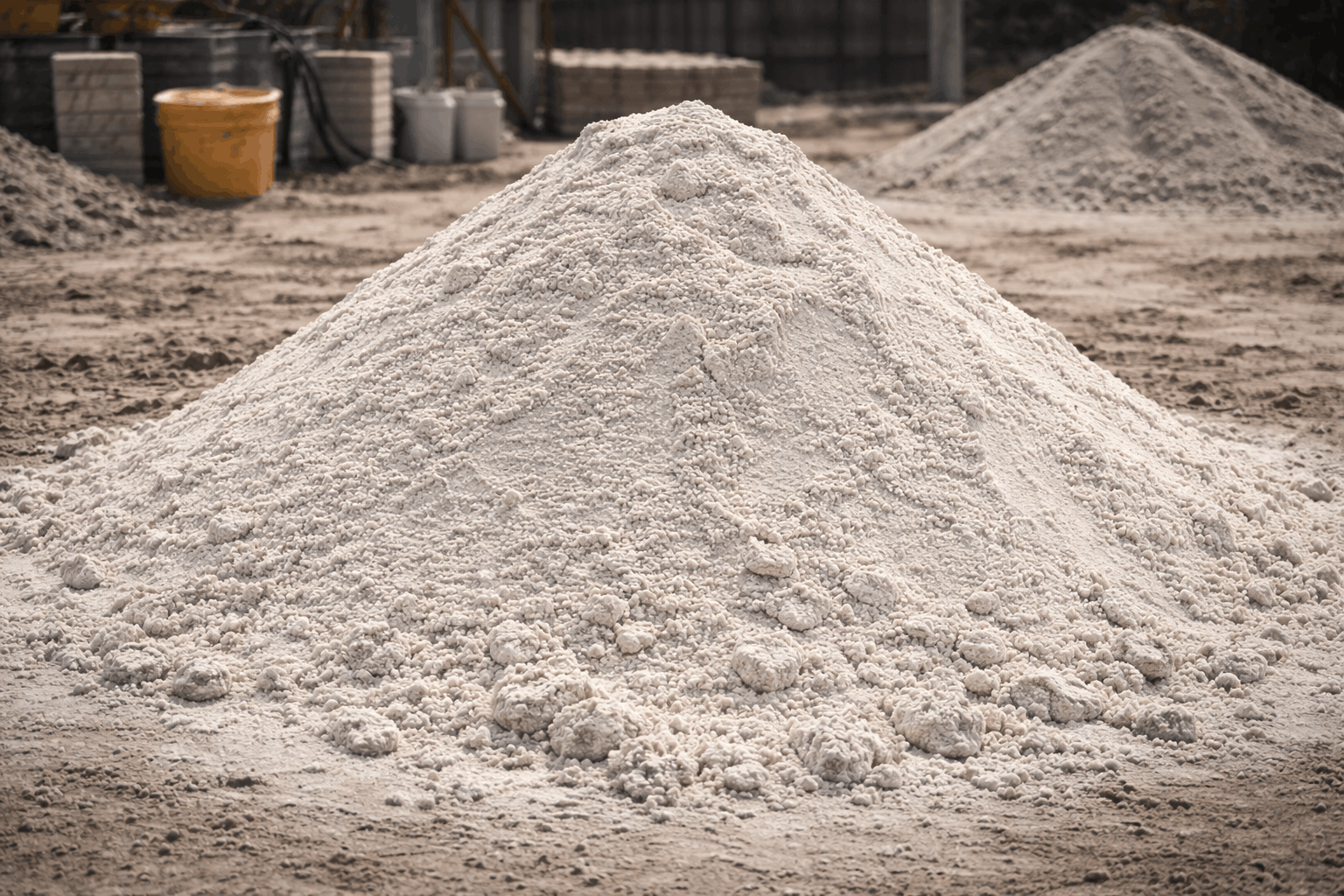 Sand bulk material supplied by NOLA Sand and Gravel