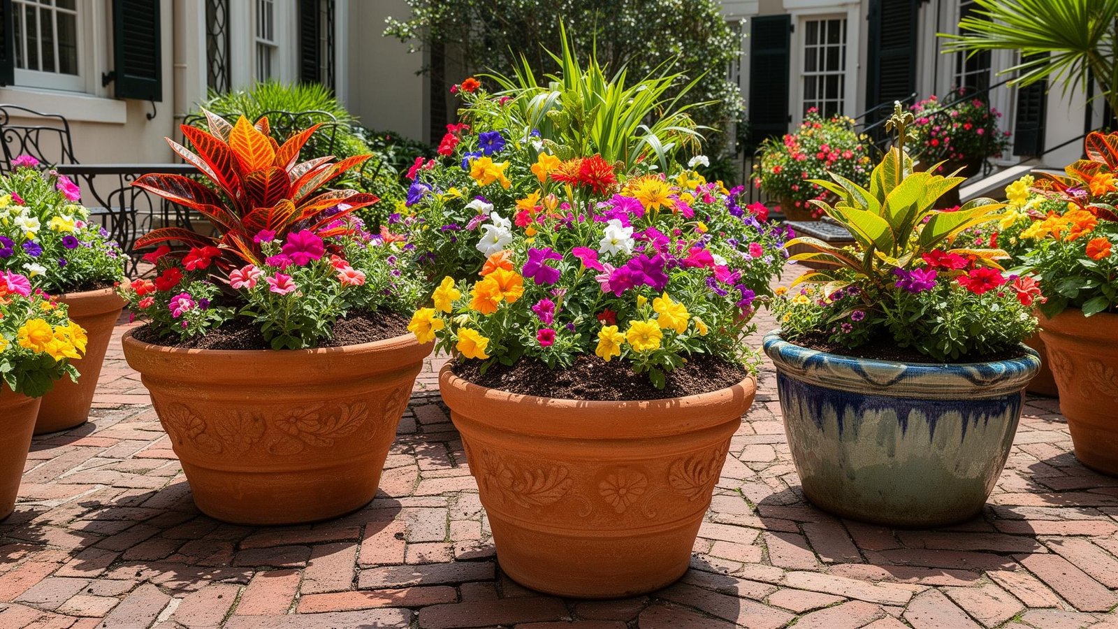 Potting Soil in use on a New Orleans project